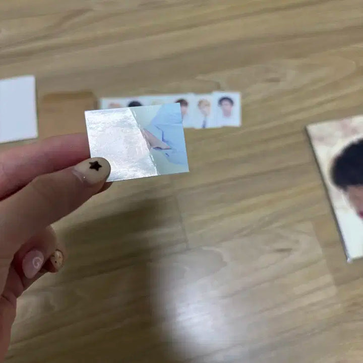 방탄소년단 시그 증명사진(아이디포토카드)