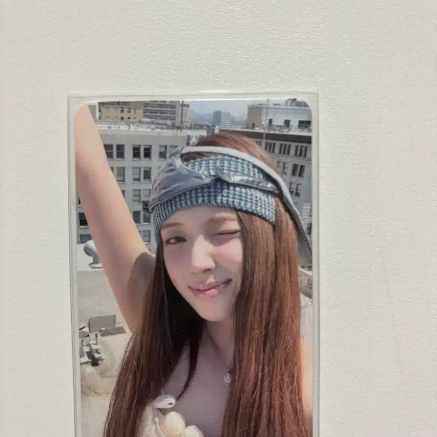 엔믹스 지우 블루 발렌타인 1주차 공방포카 양도