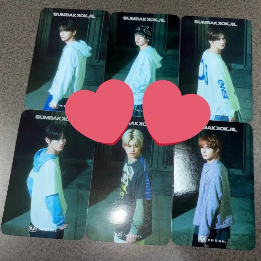 투어스 숨바꼭질 포카 양도