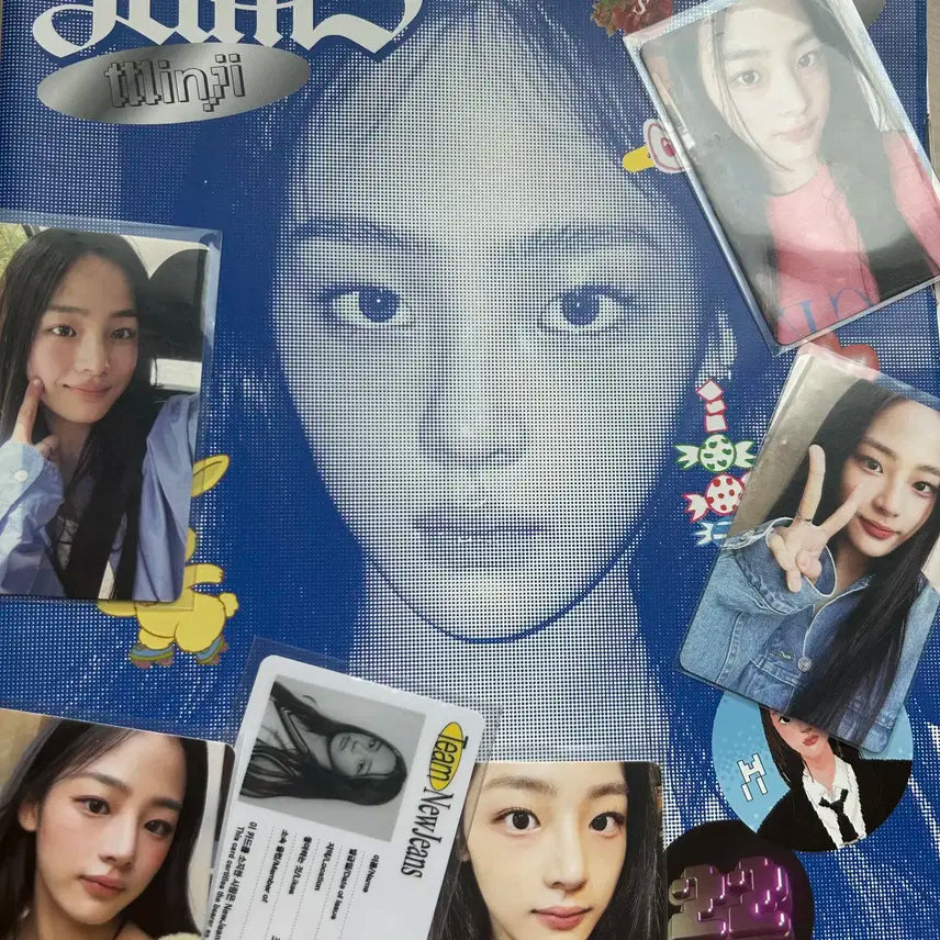 뉴진스 데뷔 앨범 블루북 민지 버전
