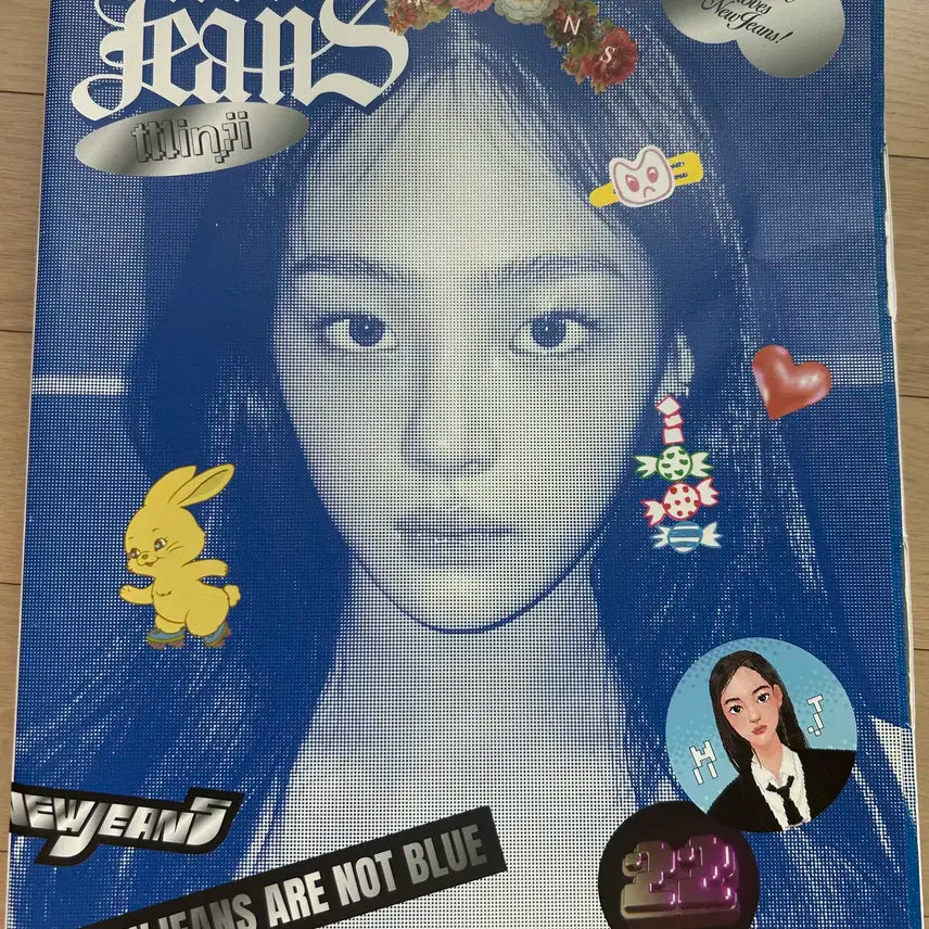 뉴진스 데뷔 앨범 블루북 민지 버전
