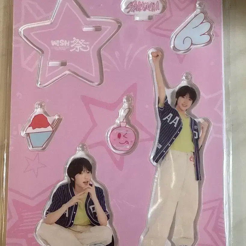 미개봉) 엔시티위시 나츠마츠리 일본팬미팅 MD 사쿠야 아크릴 스탠드