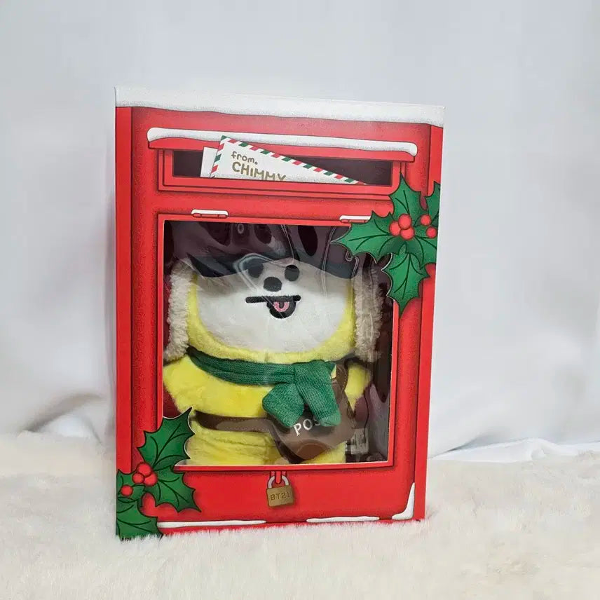 bt21 chimmy 치미 인형 우체부