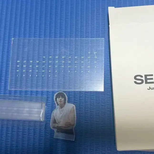 방탄 정국 세븐 아크릴 캘린더