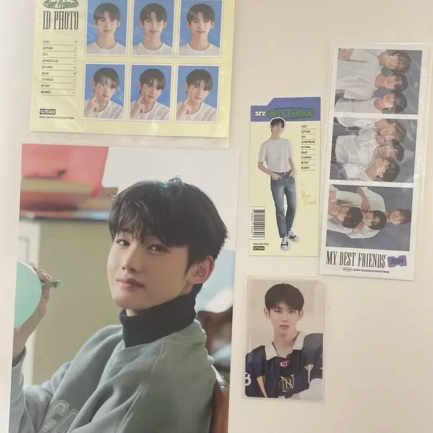 앤팀 죠 굿즈 일괄 2024 시즌그리팅 시그