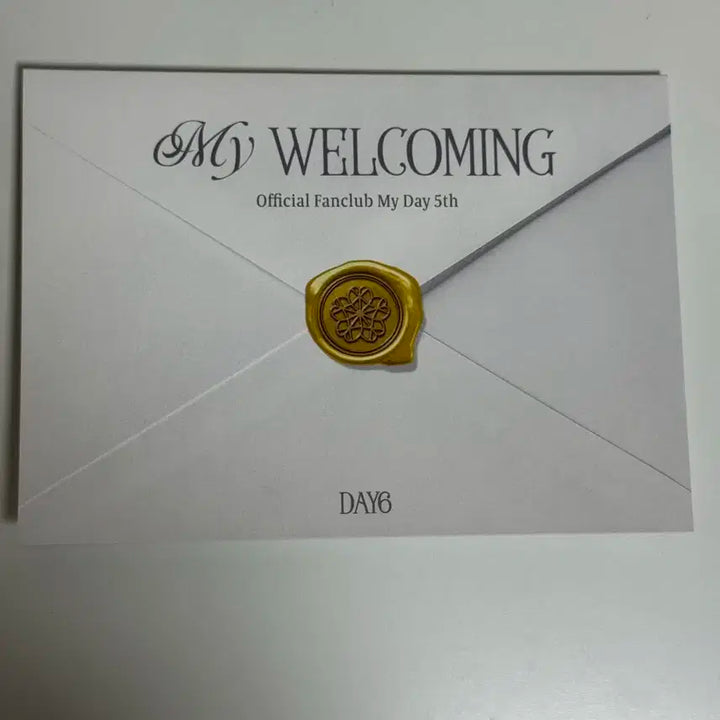 데이식스 엽서 포스터 파티 가이드 리플렛 마이데이 5기 키트 굿즈