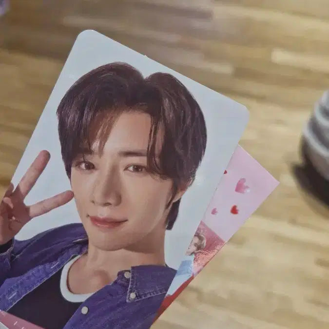 최저가) 투바투 범규 vr콘 포카 하트어택