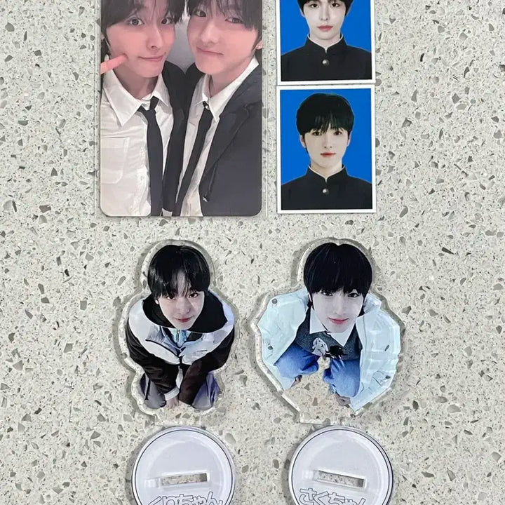 세트) 리쿠 사쿠야 엔시티위시 슴스 언박싱 유닛포카 아크릴스탠드 증사