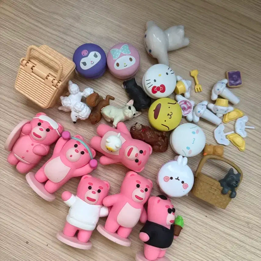 밸리곰 및 피규어일괄