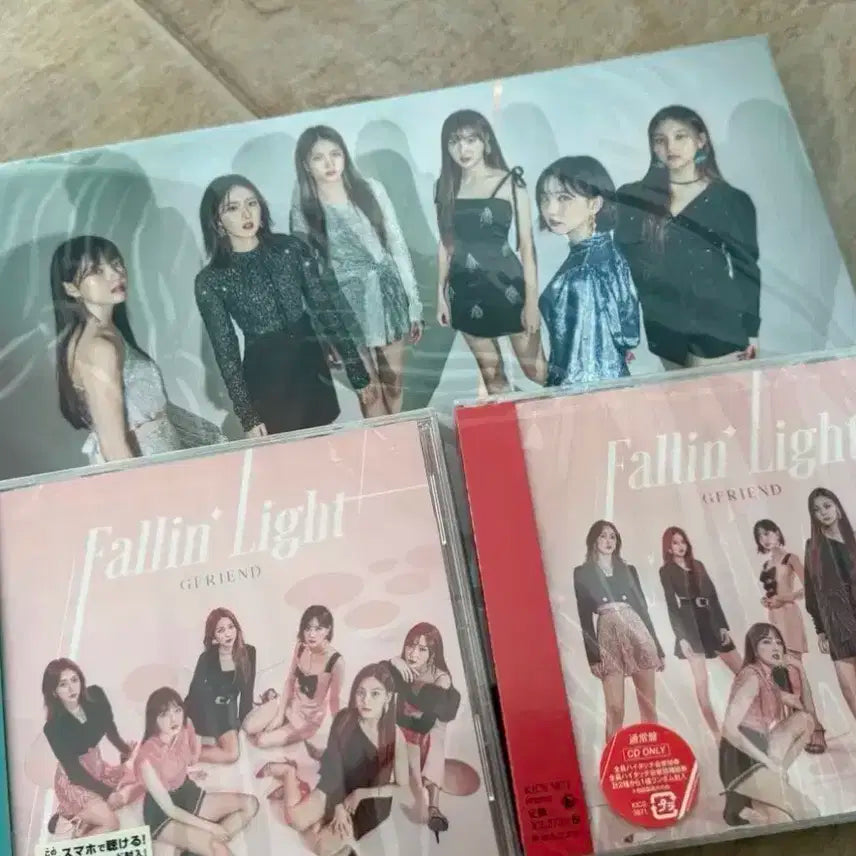 미개봉 일괄] 여자친구 일본 Fallin' Light 앨범 cd
