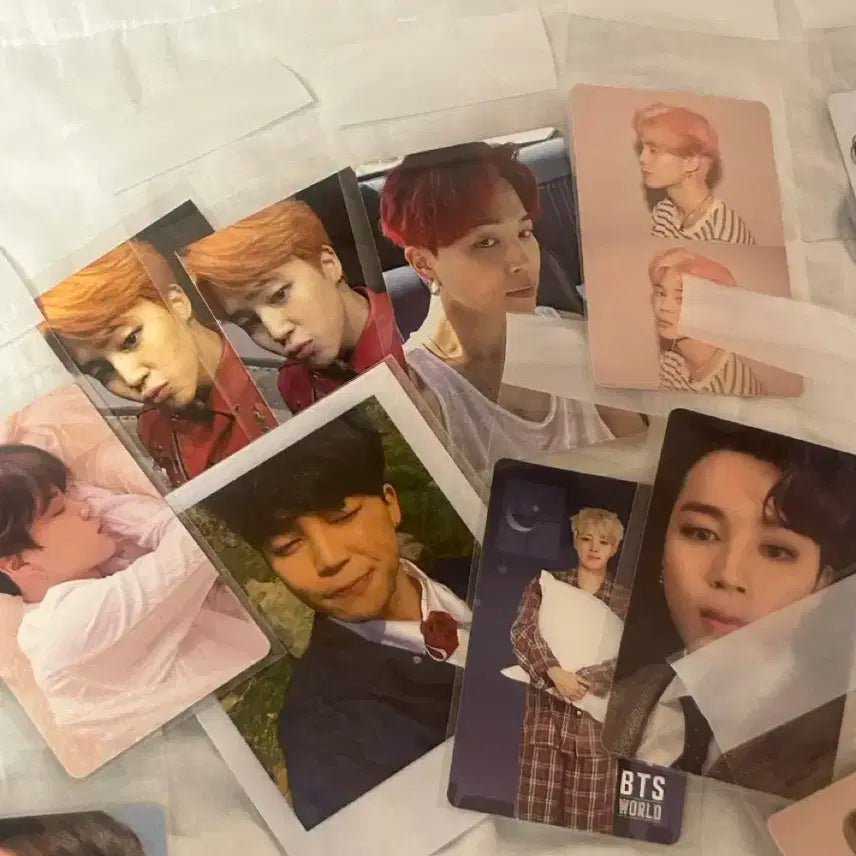 방탄소년단 포카 지민 뷔 정국 슈가 일괄