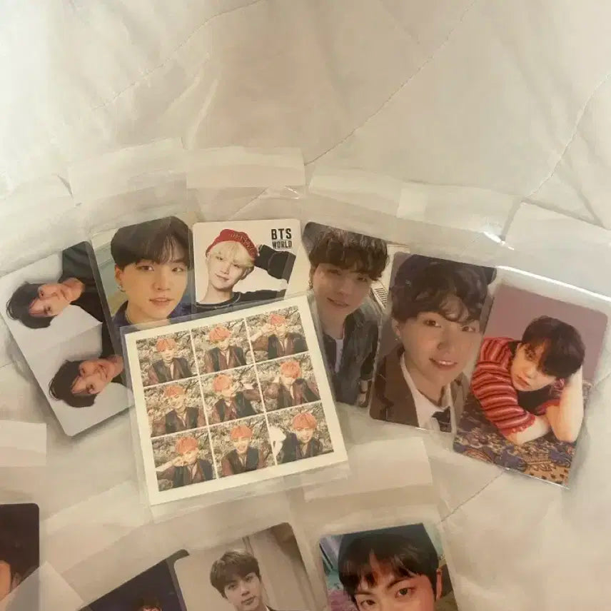 방탄소년단 포카 지민 뷔 정국 슈가 일괄