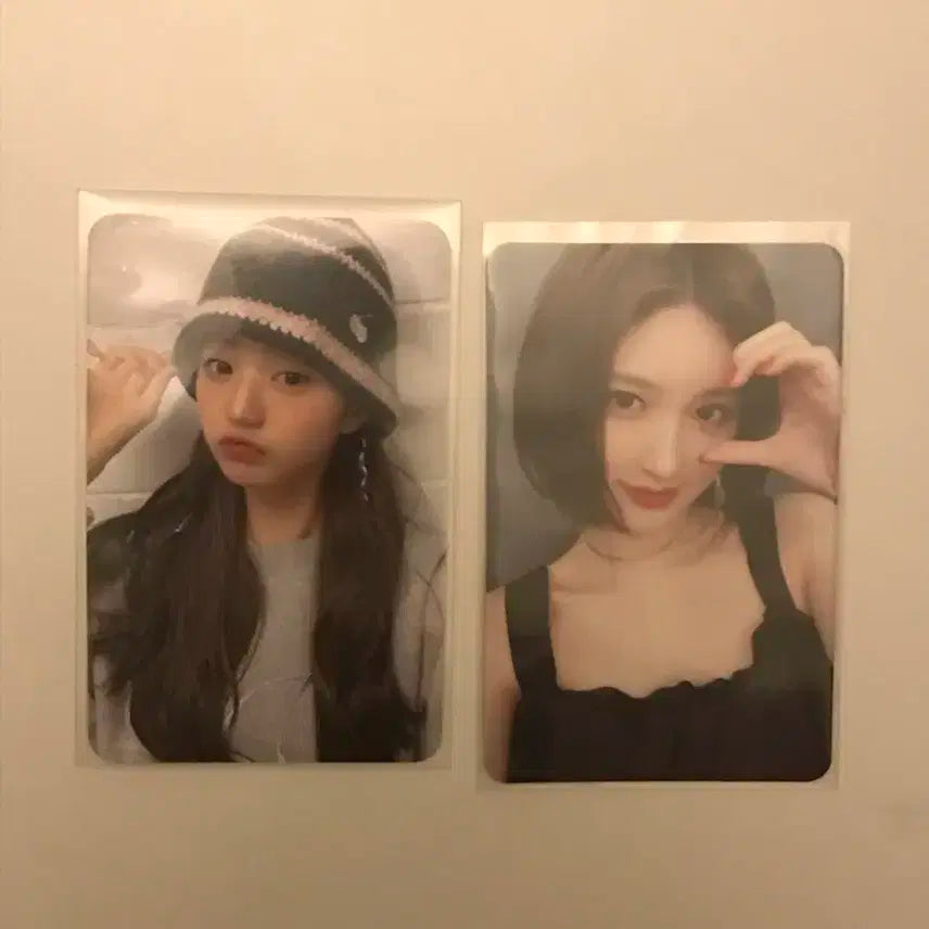 아이브 장원영 가을 포카 키르시 IVE