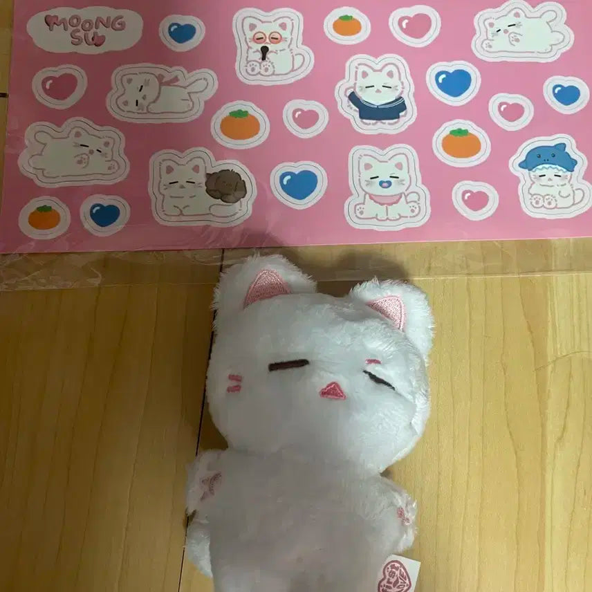 BTS 방탄 슈가 윤기 SUGA 모옹슈+스티커 세트