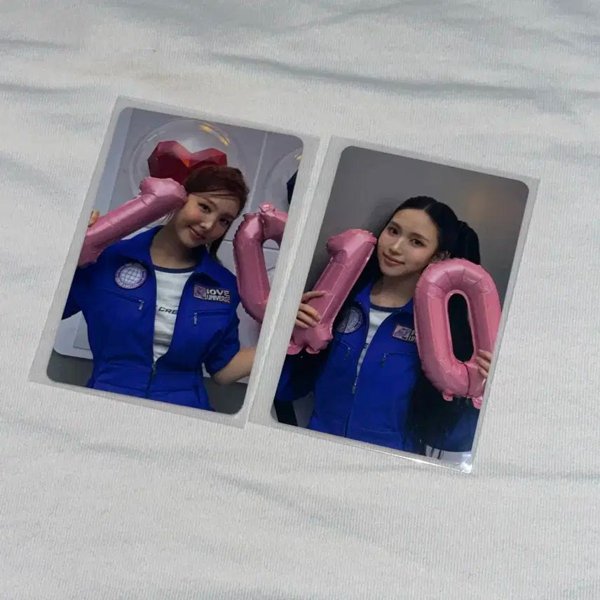 트와이스 10주년 팝업 5만원 특전 포카 (나연/미나)