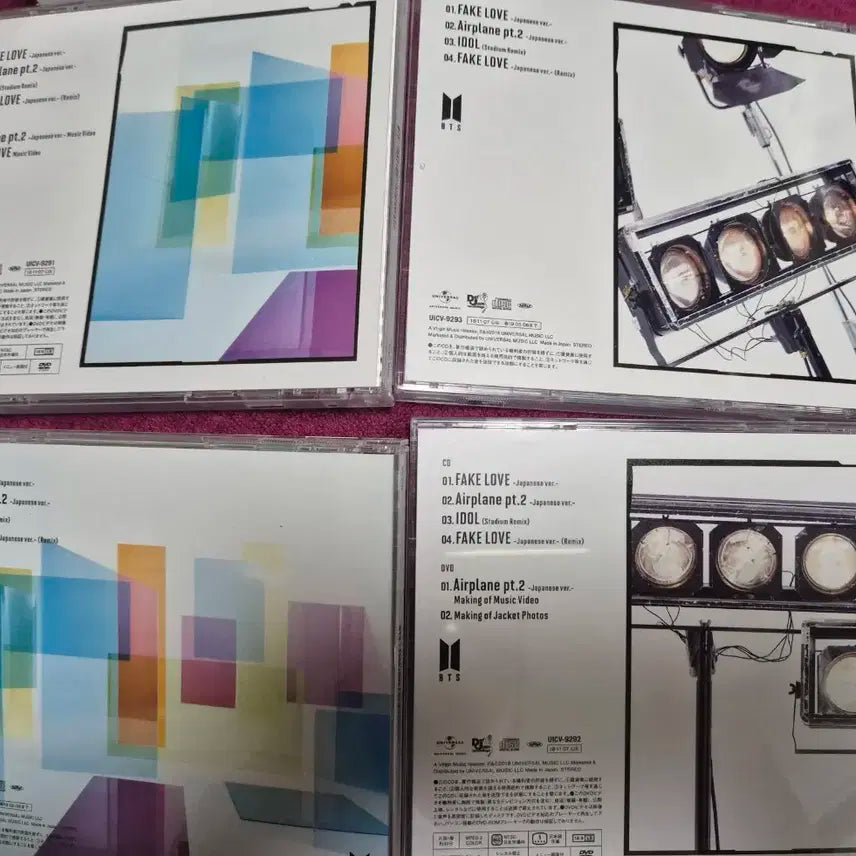 방탄소년단 Fake Love 박스셑 일본반