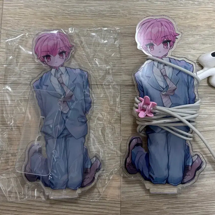 [미개봉] 채대표 줄감개 이어폰감개 플레이브 밤비 아크릴