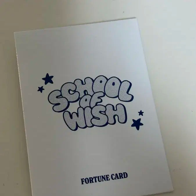 엔시티위시 스쿨오브위시 사쿠야 포춘카드