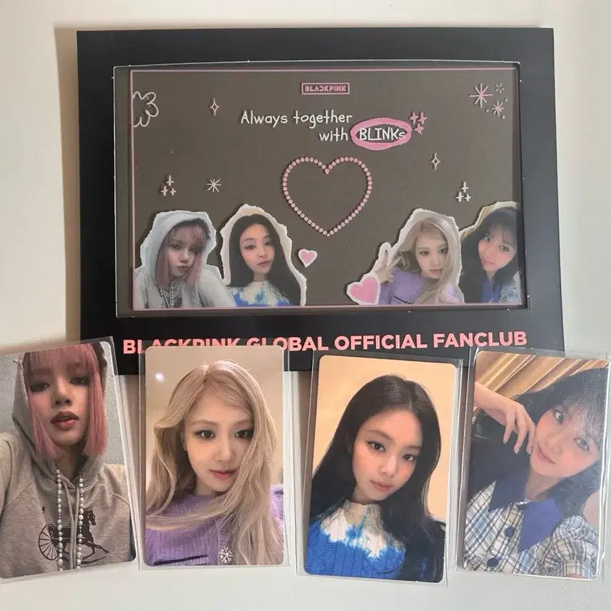 블랙핑크 멤버쉽 얼리버드 포카+특전 일괄판매