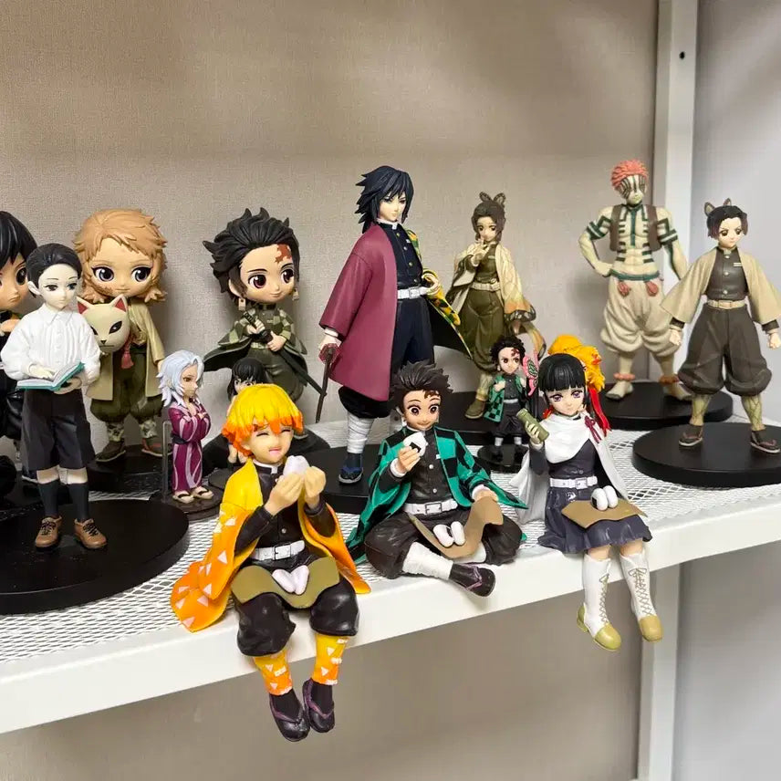 귀멸의 칼날 피규어 (일괄)