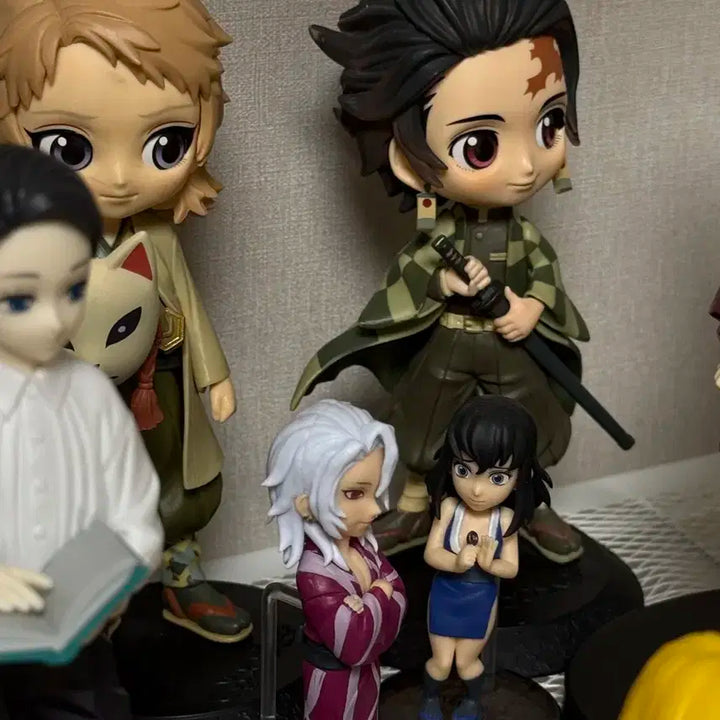 귀멸의 칼날 피규어 (일괄)