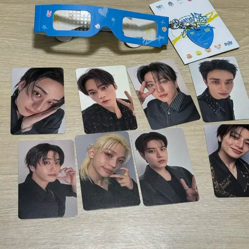 스키즈 스테이존 10/18 첫콘 포카 키링 양도(키링 아이엔)