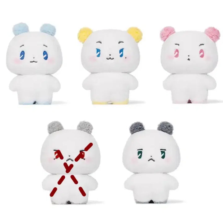 플레이브 므메미무 인형 + 모자 세트