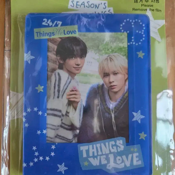 투어스 시그팝업 미니포토마그넷