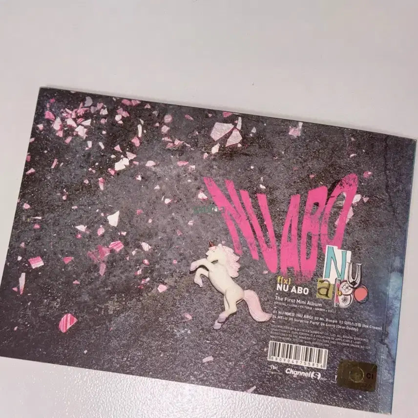 F(x) Nu abo 앨범 판매