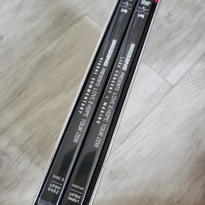 빅뱅 2011 러브앤호프 투어 dvd