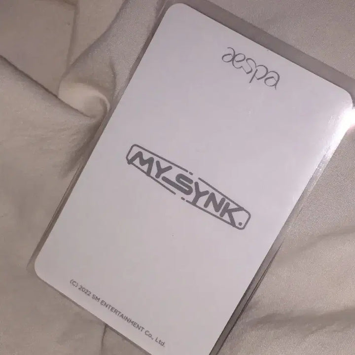 에스파 지젤 마이싱크 FOTRUNE 포춘 스크래치 팬미팅 포토카드 포카