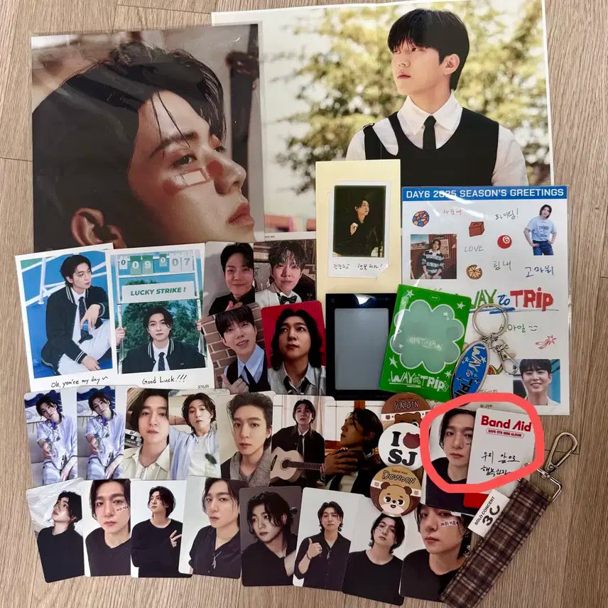 데이식스 공식 굿즈 포카 일괄