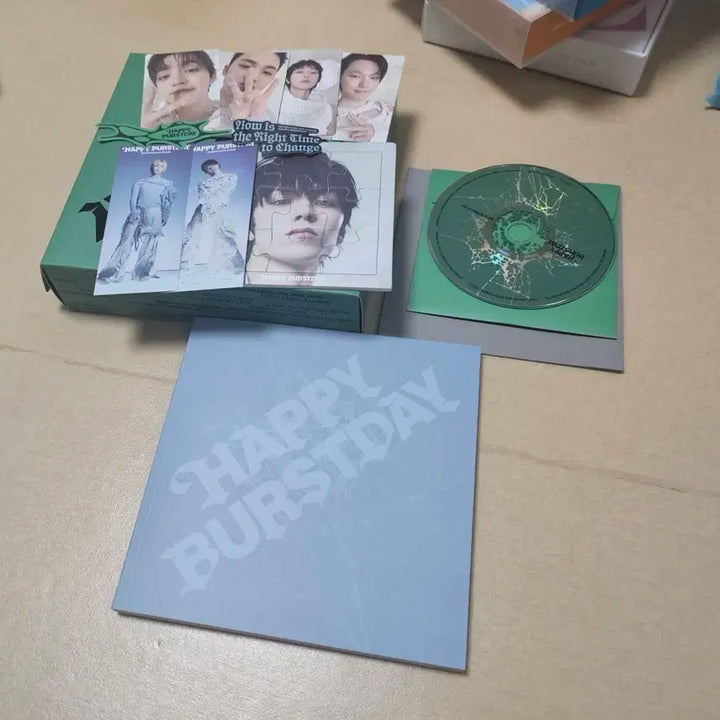 택포일괄)세븐틴 Happy Burstday HBD 개봉앨범 포카