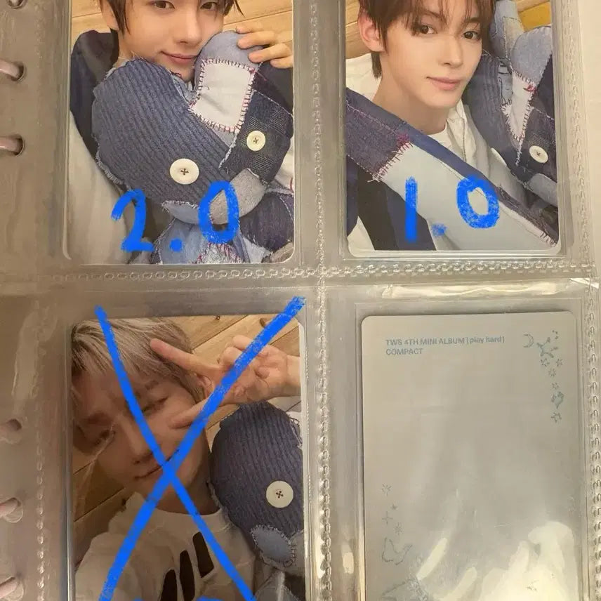 투어스 쇼케이스 역조공 포카