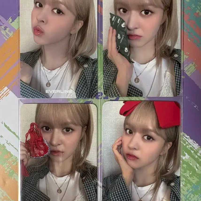 엔믹스 릴리 에버라인 스타리버 나밀뮤직 포토카드 럭키드로우 판매 양도