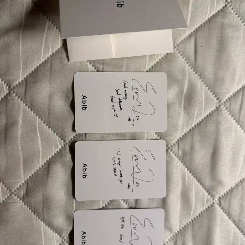 아비브 차은우 포카 3종