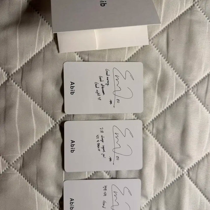 아비브 차은우 포카 3종