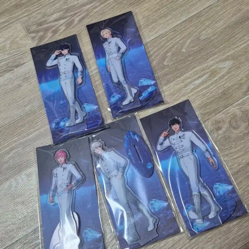 (미개봉) 플레이브 첫콘 앙콘 아크릴 스탠드 5인 일괄