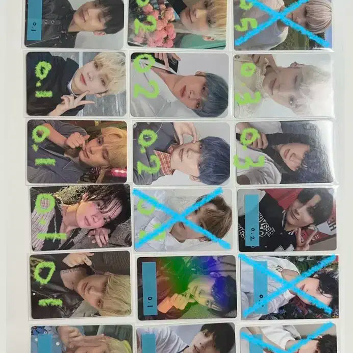 [탈덕처분] 휴닝카이 포카 54장 일괄