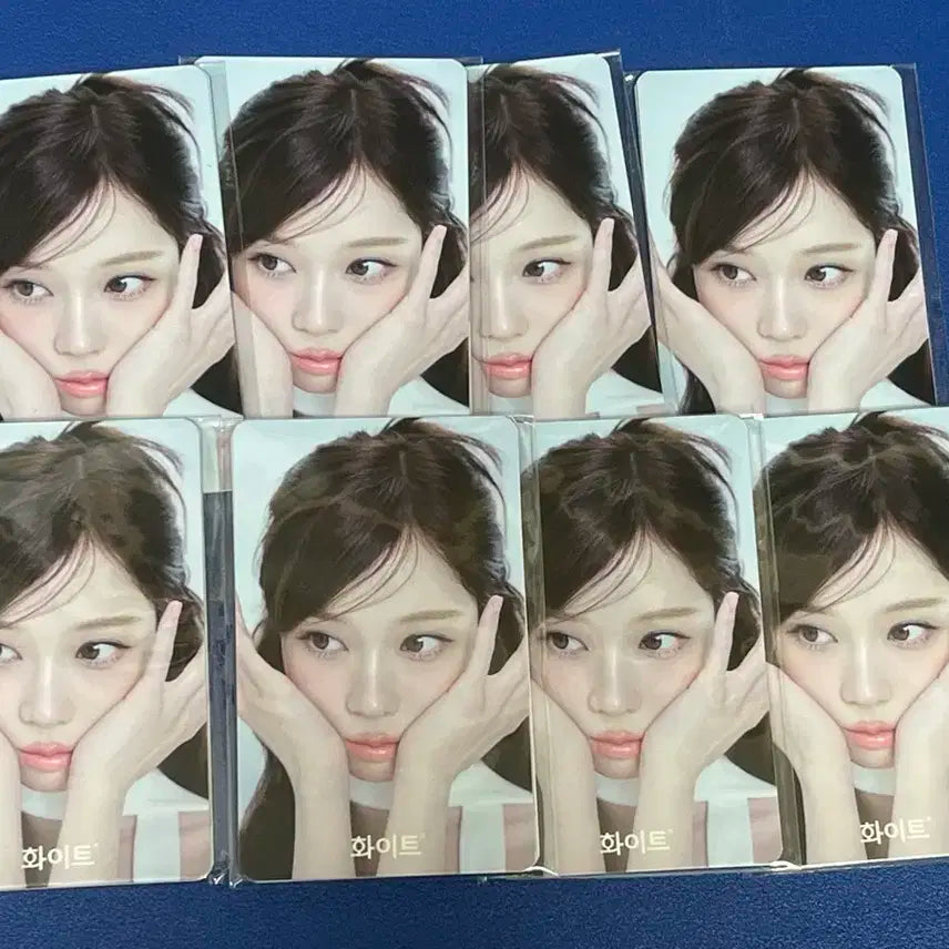 윈터 화이트 3종 포토카드 미개봉