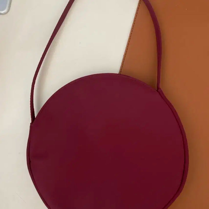 뉴진스 앨범 가방 버건디