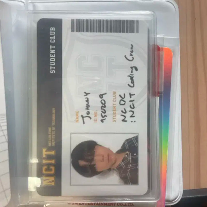 Nct 쟈니 포카 바인더까지 다