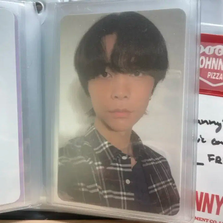 Nct 쟈니 포카 바인더까지 다