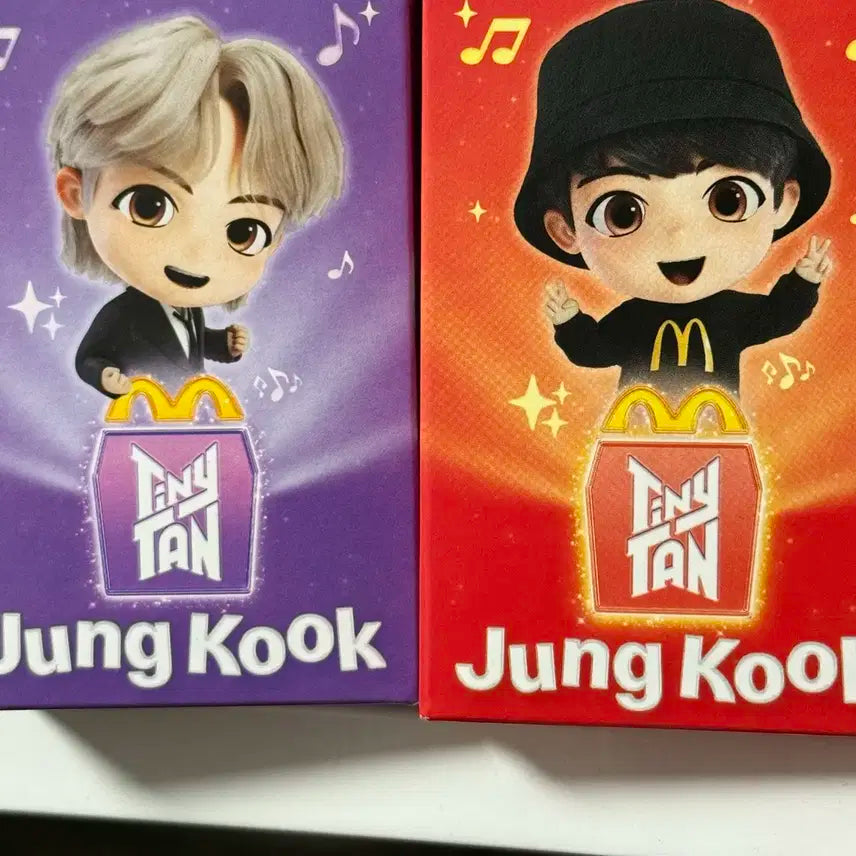 해피밀 방탄 bts 정국 TinyTAN 2개