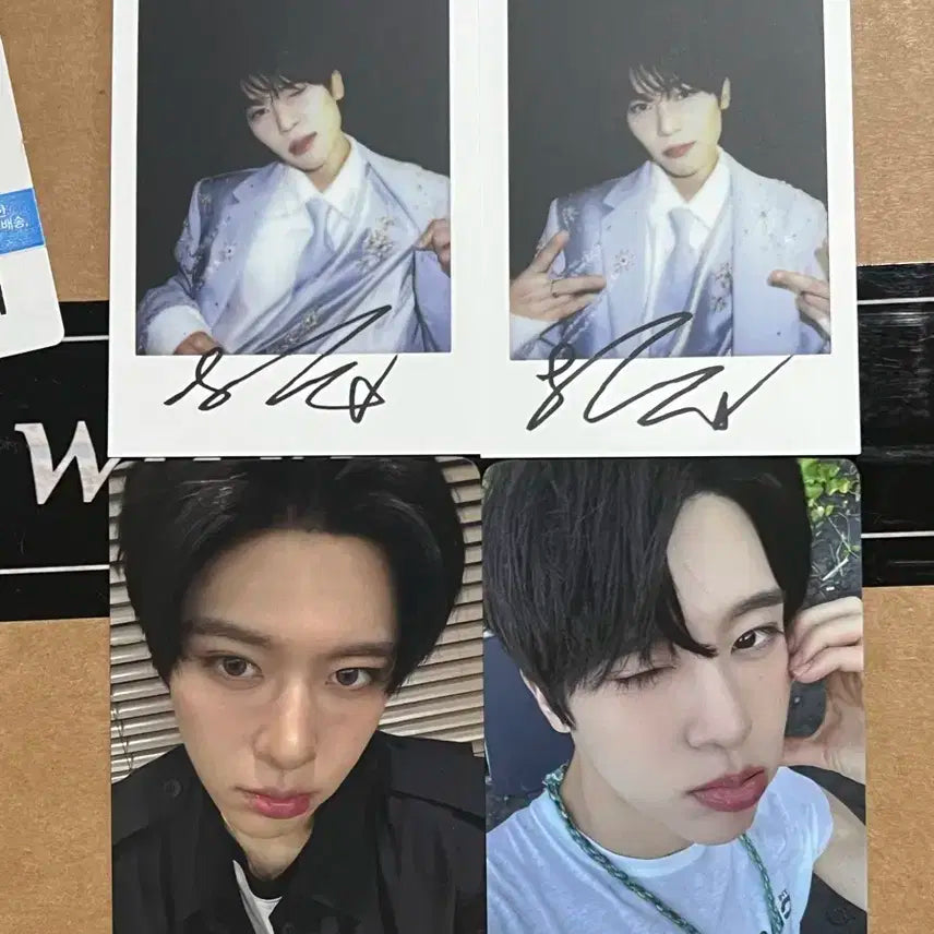 NCTWISH 엔시티위시 시온 케이팝머치 특전 포카 미공포