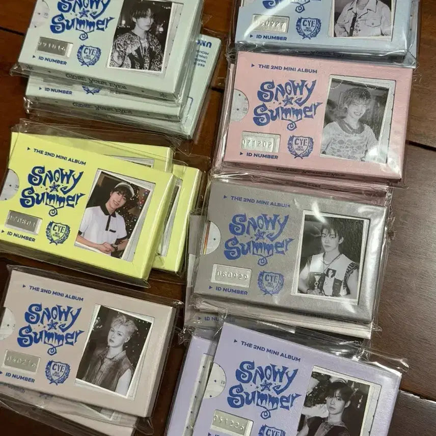 클로즈유어아이즈 클유아 아이디카드 미개봉 앨범 세트