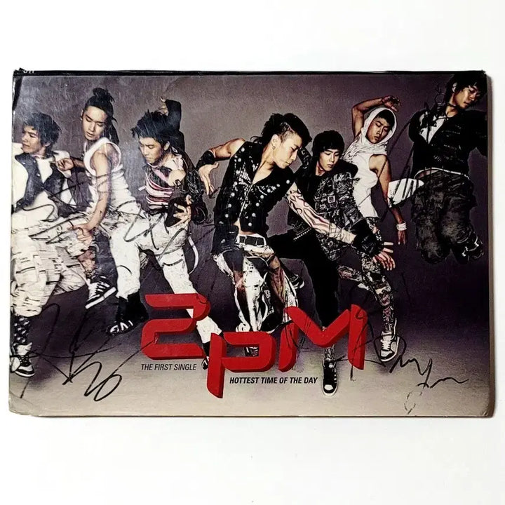 [친필싸인반] 2PM 데뷔앨범 : 1st 싱글앨범  2008 JYP