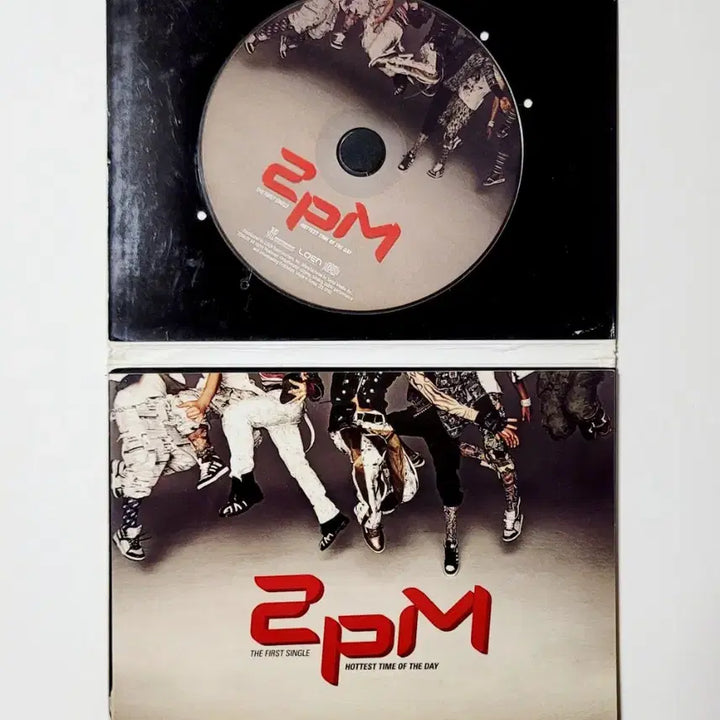 [친필싸인반] 2PM 데뷔앨범 : 1st 싱글앨범  2008 JYP