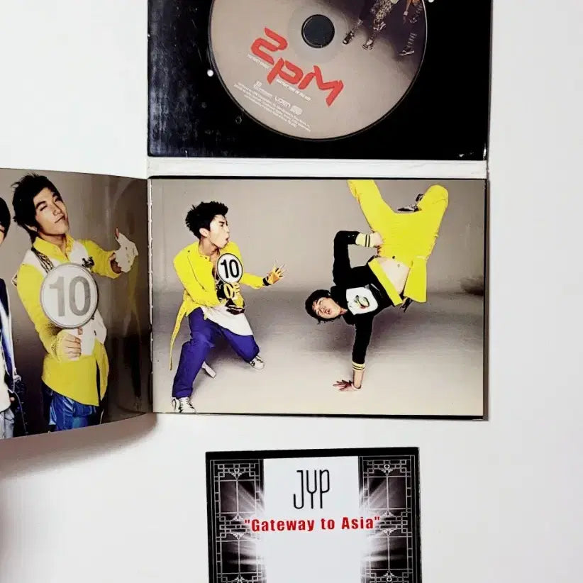 [친필싸인반] 2PM 데뷔앨범 : 1st 싱글앨범  2008 JYP