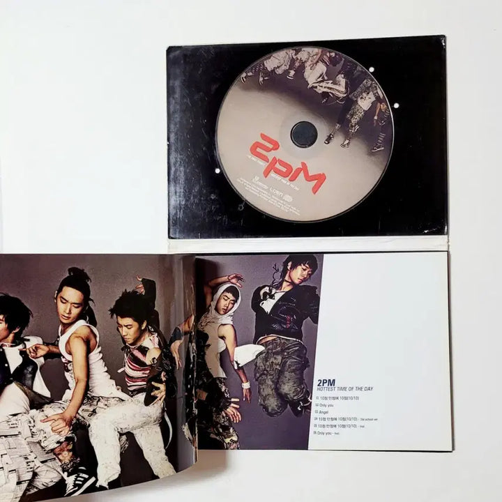 [친필싸인반] 2PM 데뷔앨범 : 1st 싱글앨범  2008 JYP